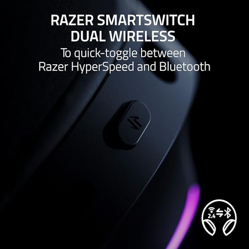 Razer Barracuda X Chroma Wi-fi Gaming Headset: Light-weight Design, 2.4GHz Wi-fi & Bluetooth Connectivity, Chroma RGB Lighting, 40mm Drivers, Cardioid Microphone, 70-Hour...