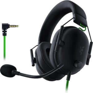 Razer BlackShark V2 X Gaming Headset: 7.1 Encompass Sound, 50mm Drivers, Reminiscence Foam Ear Cushions – Appropriate with PC, PS4, PS5, Swap – 3.5mm Audio Jack – Black